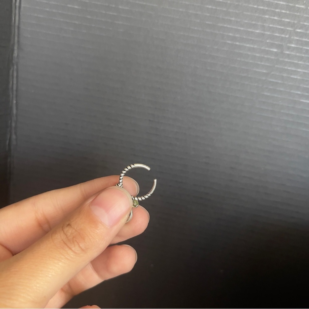 Very Small Adjustable Ring Sterling Silver - image 3